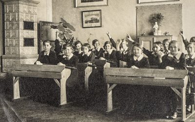 Leben und Schule früher