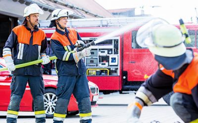 Besuch bei der Feuerwehr
