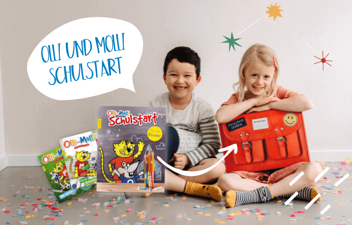 Olli und Molli Schulstart in der Lesebox
