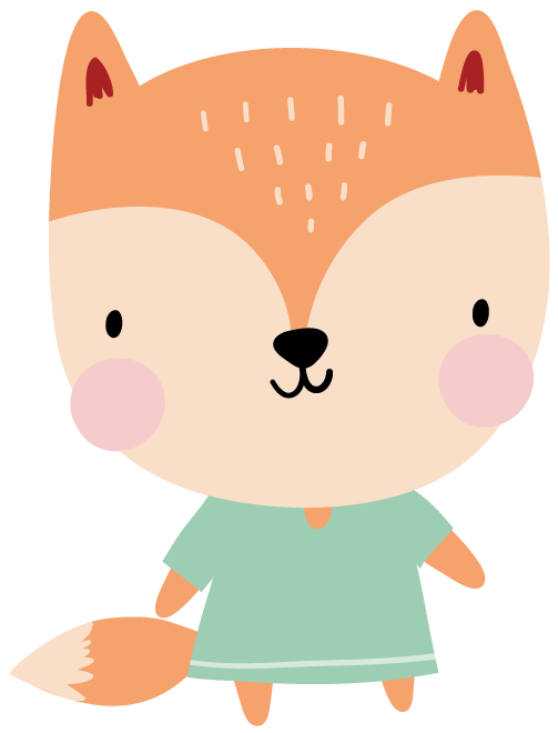 Fuchs Kolala Illu Schwein Frieda
