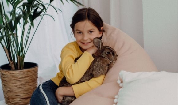 Kinder und Kaninchen Kinder und Kaninchen