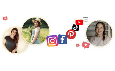 Influencer, die Familien zu mehr Nachhaltigkeit motivieren