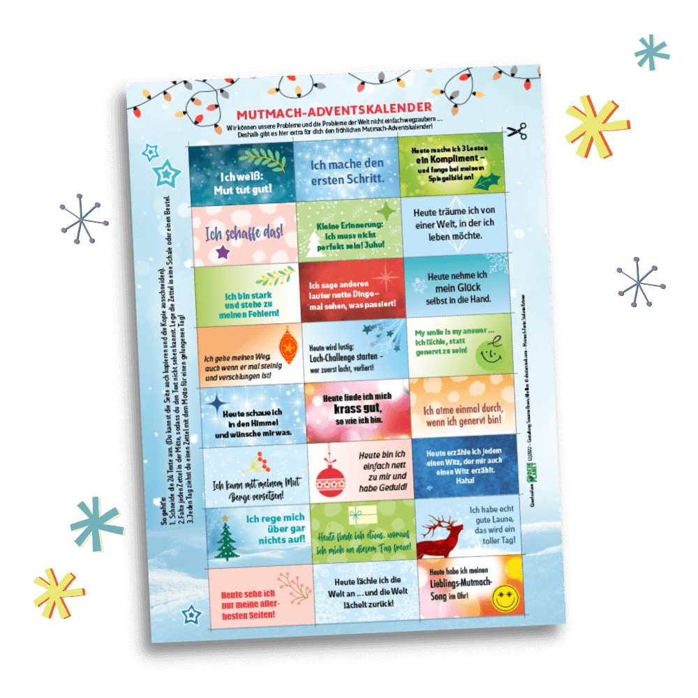 Mutmach-Adventskalender